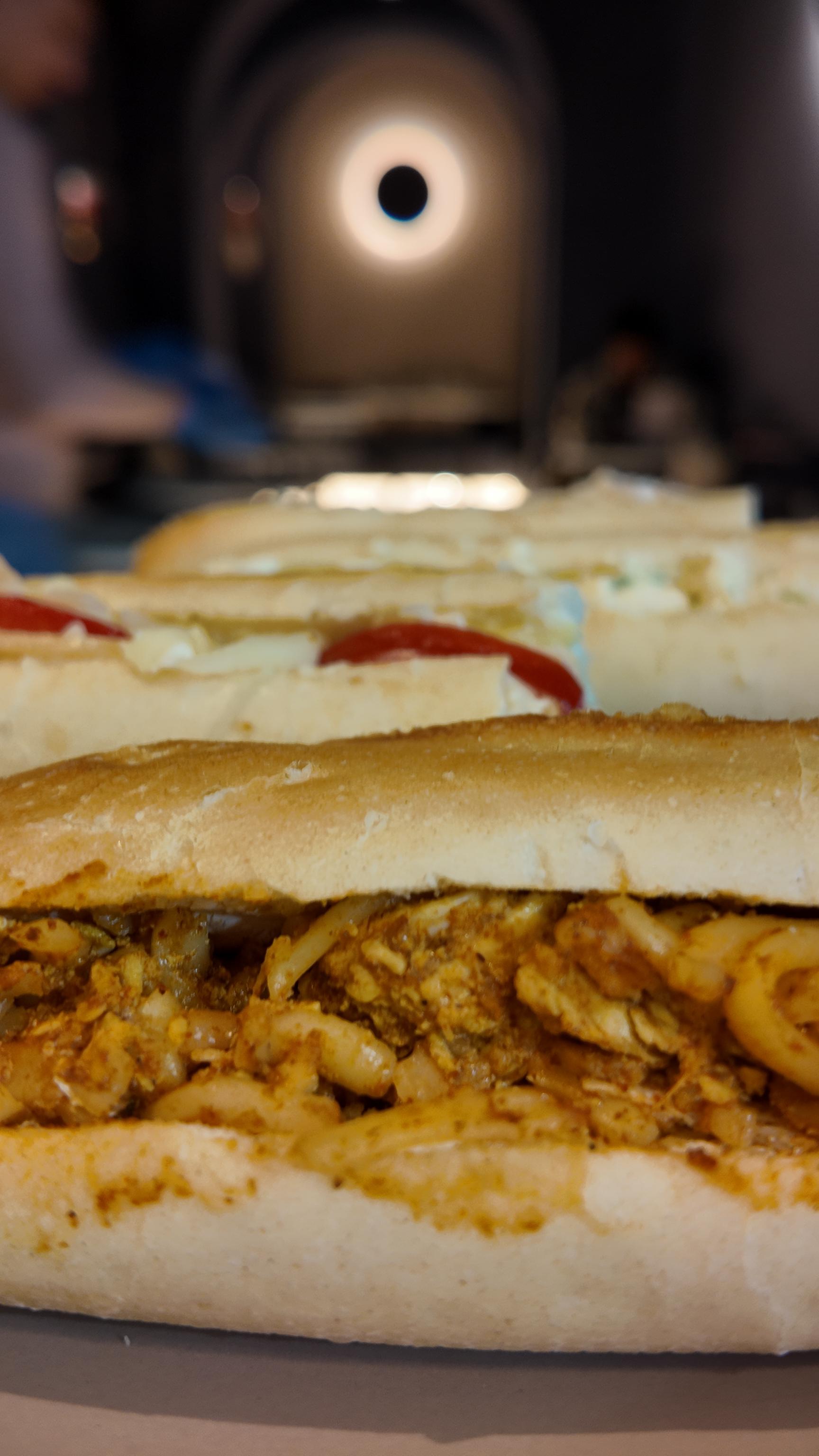 Turkey ham, cheese and tomato